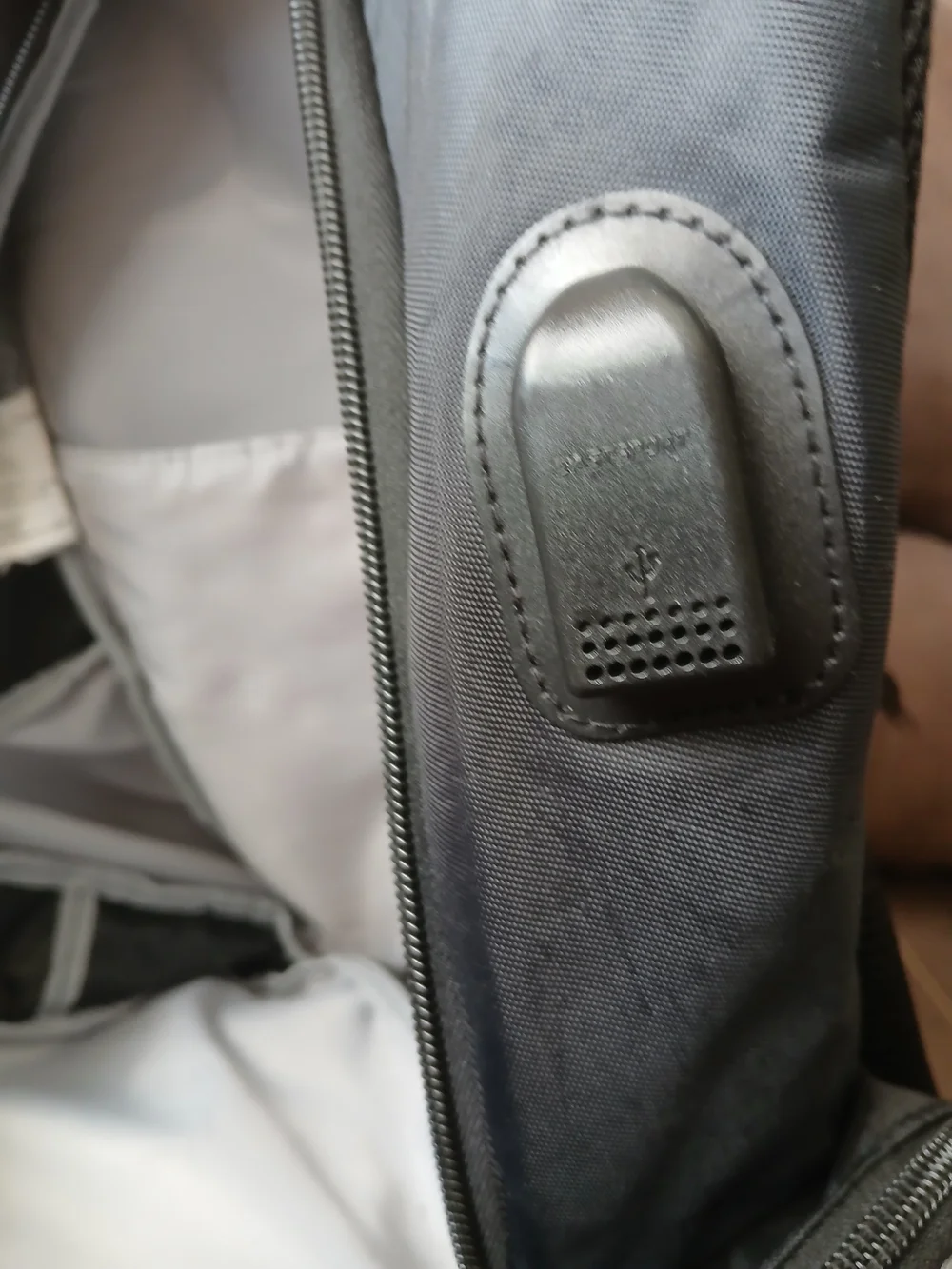 Eastsport Men's Grey and Black Backpack
